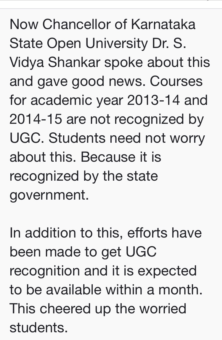 Fahad ali (@fahadal06336601) on Twitter photo Sir and Mam I heard this news of ksou
Does it is applicable technical course also?
Please issue our tech/non tech certificates this time <a href="/drashwathcn/">Dr. C.N. Ashwath Narayan</a> <a href="/Ratnaprabha_IAS/">Ratnaprabha</a> <a href="/Asarkar75798298/">A.sarkar</a> <a href="/amitaranadelhi1/">Räna Åmitä</a> <a href="/Pe3hu1/">Nishu Rajvanshi</a> <a href="/UmeshAK73259552/">Umesh AK</a> <a href="/Rajivlo59733819/">KSOU Collaborative students</a> Sir and Mam I heard this news of ksou
Does it is applicable technical course also?
Please issue our tech/non tech certificates this time <a href="/drashwathcn/">Dr. C.N. Ashwath Narayan</a> <a href="/Ratnaprabha_IAS/">Ratnaprabha</a> <a href="/Asarkar75798298/">A.sarkar</a> <a href="/amitaranadelhi1/">Räna Åmitä</a> <a href="/Pe3hu1/">Nishu Rajvanshi</a> <a href="/UmeshAK73259552/">Umesh AK</a> <a href="/Rajivlo59733819/">KSOU Collaborative students</a>