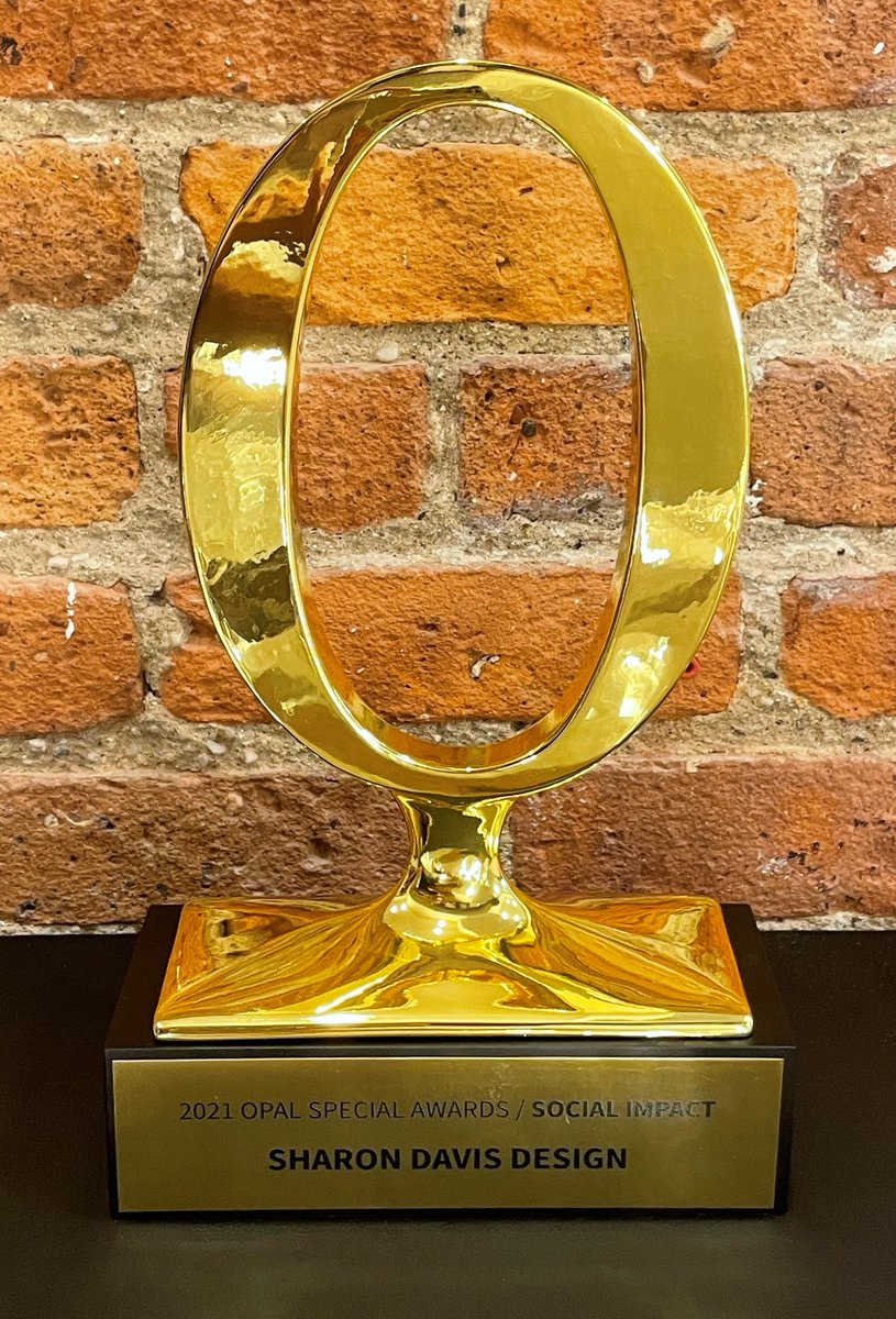 We are honored to have been selected by the 2021 <a href="/opalaward/">The OPAL Award</a> Jury Panel for the Special Award of Social Impact. 
Watch the video interview here: youtu.be/k5Z-9QOflGE

#sharondavisdesign #SDD #socialimpact #opalspecialawards #outstandingpropertyawardslondon #designforimpact