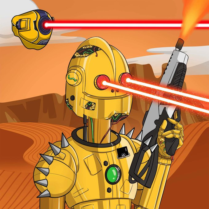 AlienftCronos's tweet photo. We are happy to introduce you this new project 
@cronosdroids🤖With the minting date coming up we are going to do a #giveaway 🎁

💰200 CRO
📄 x 3 WL SPOTS 
1️⃣Follow 
@cronosdroids
 @AlienftCronos
 🪐
2️⃣🖤+♻️
3️⃣ Tag 3 friends 🤖
Extra chance : https://t.co/yRxwGfA6op 
72 hours ⏰ https://t.co/NGzPJKSkhf