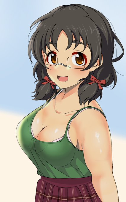 そして風香ちゃんは制服の下に色が透けて目立ち過ぎないようにしたキャミ着てる 