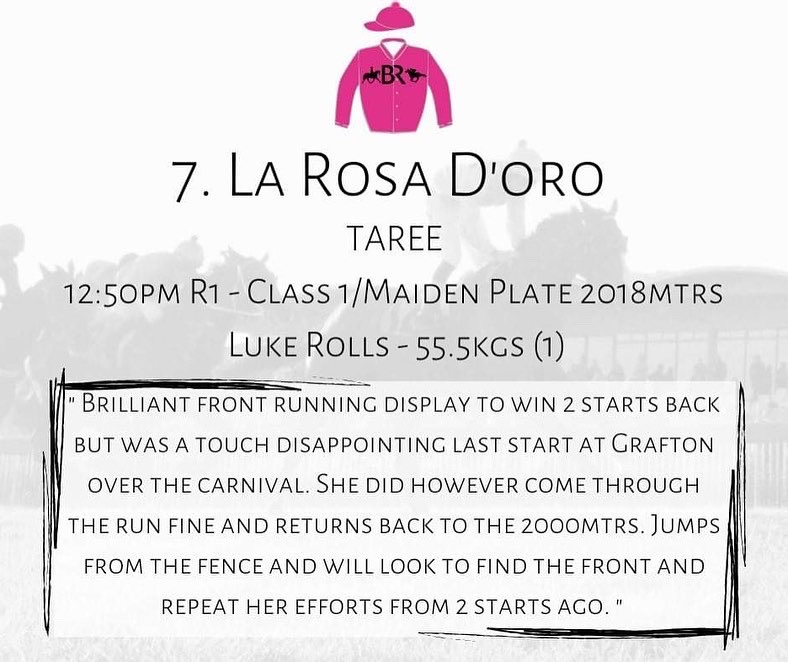 Racing today 🏇🏼