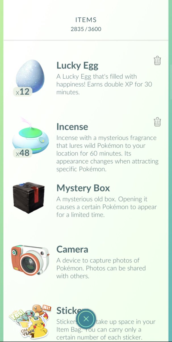 0lPete's tweet photo. @NianticHelp I think my game bugged. I claimed the new daily adventure incense from the research but it never made it to my inventory. https://t.co/1luwjSwqrp