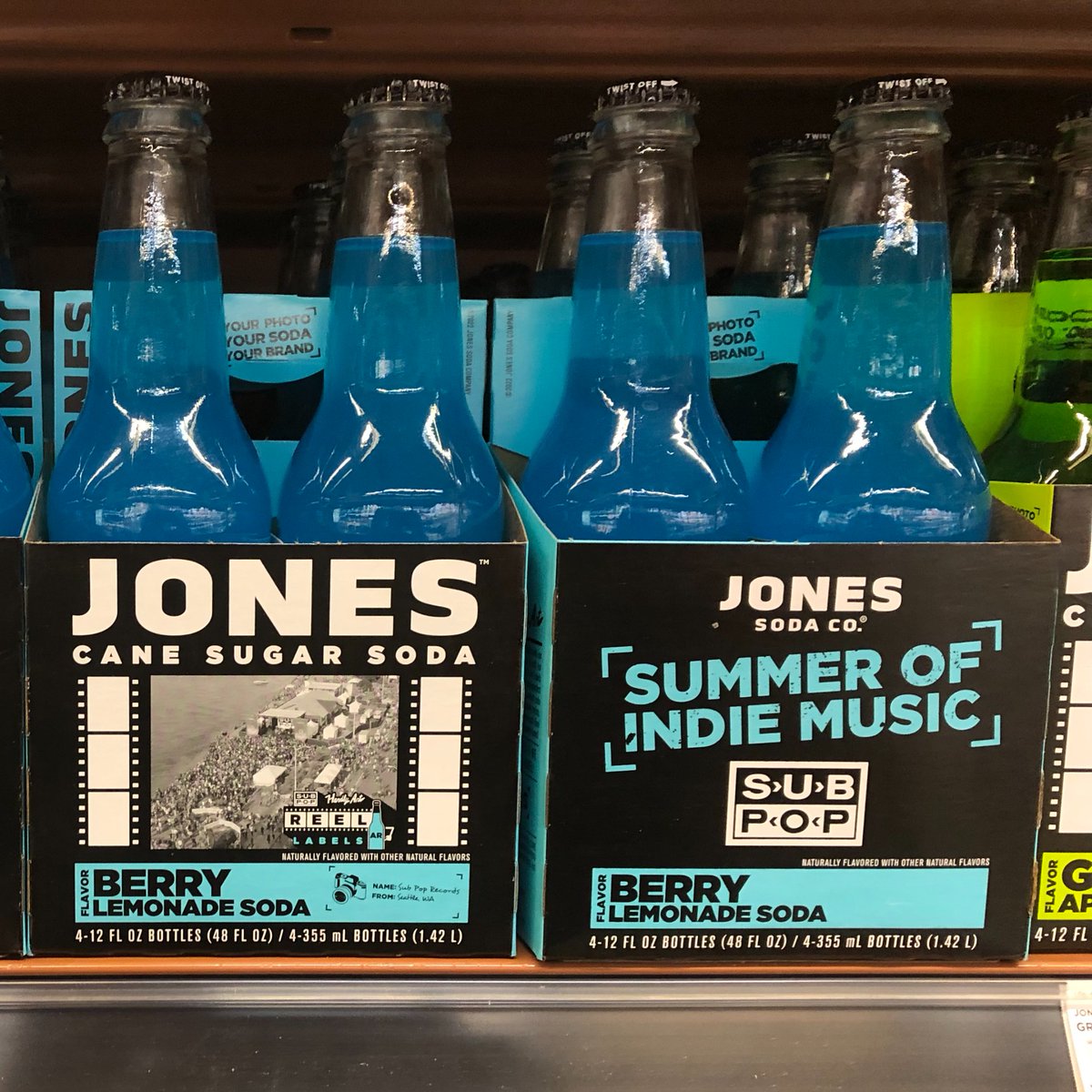 Jones Soda Co. (@jonessodaco) on Twitter photo We're turning Jones up to 11 with @SubPop and <a href="/hardlyart/">Hardly Art</a>. Scan specially marked bottles and enjoy exclusive clips from indie artists like <a href="/laelnealemusic/">LaelNeale</a>, <a href="/myideatheband/">my_idea</a>, <a href="/swpromises/">Sweeping Promises</a>, and more! #summerofindiemusic We're turning Jones up to 11 with @SubPop and <a href="/hardlyart/">Hardly Art</a>. Scan specially marked bottles and enjoy exclusive clips from indie artists like <a href="/laelnealemusic/">LaelNeale</a>, <a href="/myideatheband/">my_idea</a>, <a href="/swpromises/">Sweeping Promises</a>, and more! #summerofindiemusic