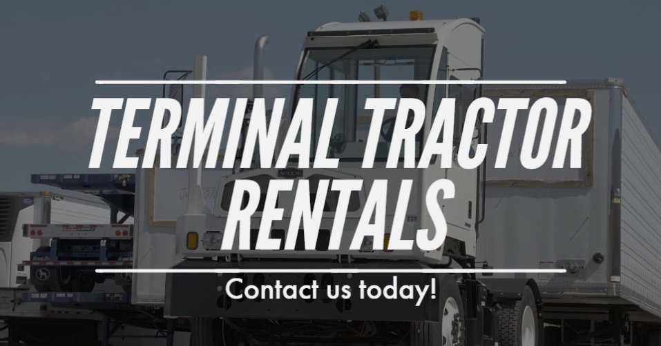 Our terminal tractor rental fleet insures any down units you may have are swapped out quickly to ensure your business keeps moving and your yard stays safe! Contact us today to rent your spotter truck!