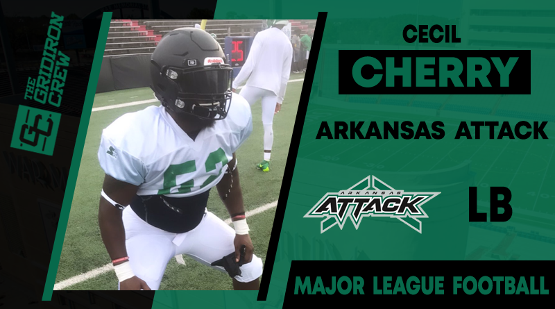 One of our Class of 2020 Pro Prospects, Cecil Cherry @cecil_cherry4, was ranked by @insideMLFB as one of the top 15 LBs in the @MLFBofficial this upcoming season. Top 15 #MLFB LBs: sportsgamblingpodcast.com/2022/07/23/top… Pro Prospect Interview: thegridironcrew.com/cecil-cherry-2…