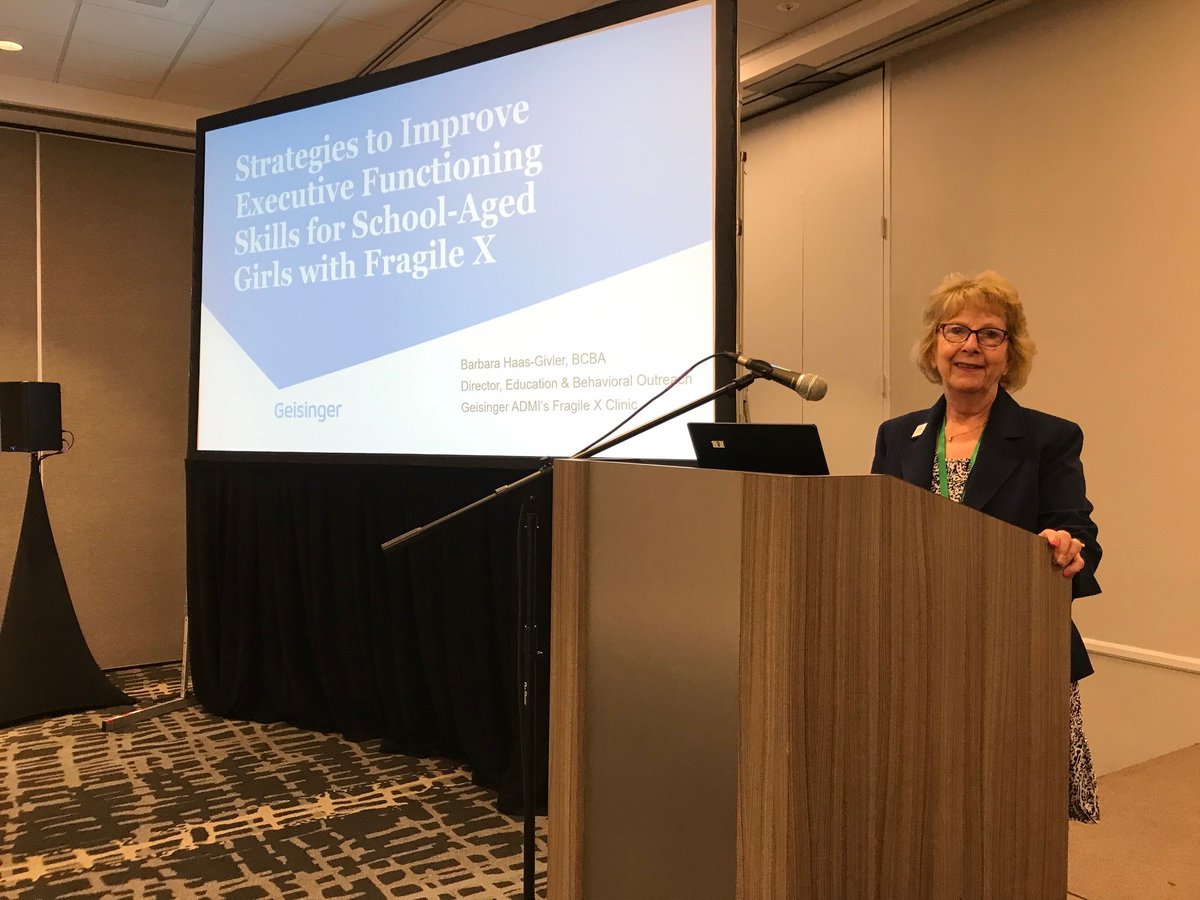 July is fragile X awareness month.  ADMI’s Dr. Cora Taylor, Barbara Haas-Givler, BCBA, and Alexis Heidlebaugh, ScM, CGC were able to attend the 18th <a href="/NFXFoundation/">NFXF</a> conference, present their work, and meet with members of the fragile X community.