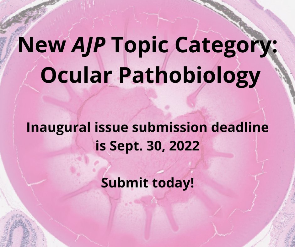 Full information on the new #callforpapers here: asip.org/news-publicati…

Manuscripts accepted after peer review that were submitted on or before Sept. 30 2022 will publish at the <a href="/ASIPath/">American Society for Investigative Pathobiology</a> member rate, almost 50% savings!