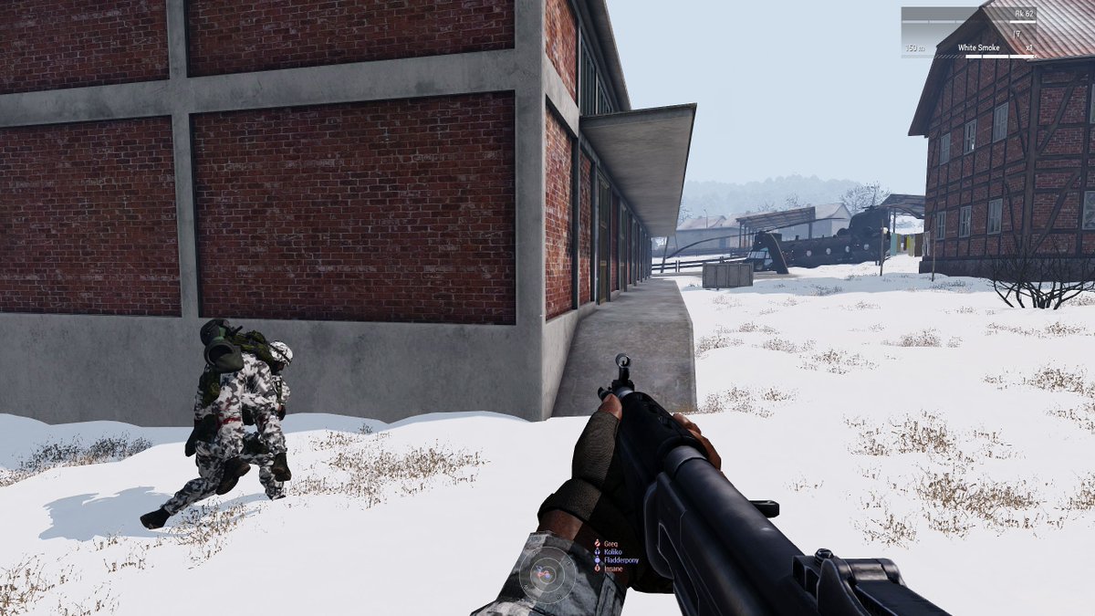 ark_arma's tweet photo. Images from our 23rd July #arma3 session. From operating as Finnish soldiers on Winter Cham, evading enemy fire on Rosche,  providing overwatch as Canadians on Altis and to finally blowing up stuff on Malden as RACS. #arma https://t.co/tdlNhTqZff