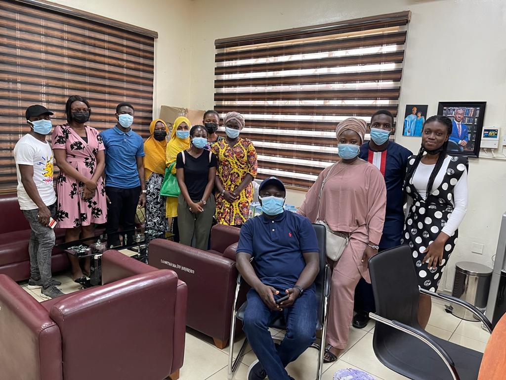 AlphacaresF's tweet photo. Professor Adekoya was available to receive the items on behalf of the management and Dr Akinola was there in his capacity as the Chief Resident of the department to witness the donation. https://t.co/6mvnIthkFa