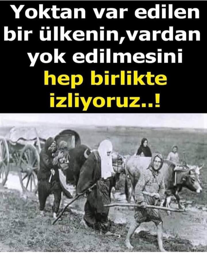 Yoktan var edilen bir Ülkenin, vardan yok edilmesini hep birlikte izliyoruz.
Bu böyle gitmez, gitmemeli .
#ÜlkemHarapOldu