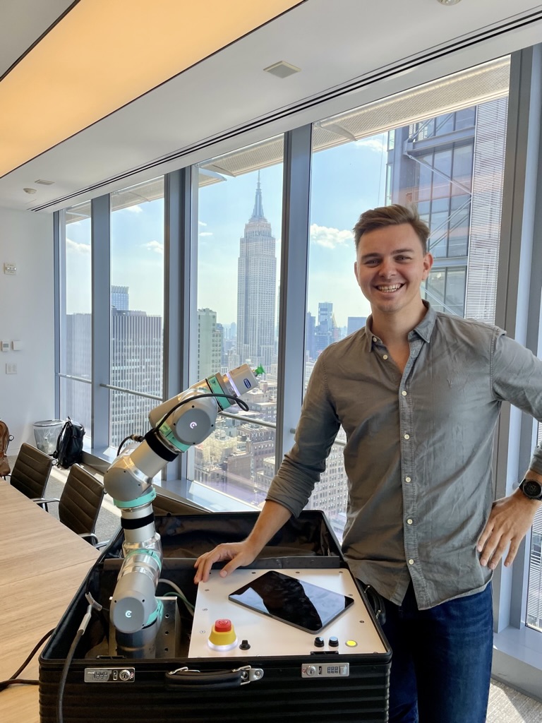 Just arrived in the Bay Area ✈️ after a great couple of days in NY – looking forward to more great meetings!