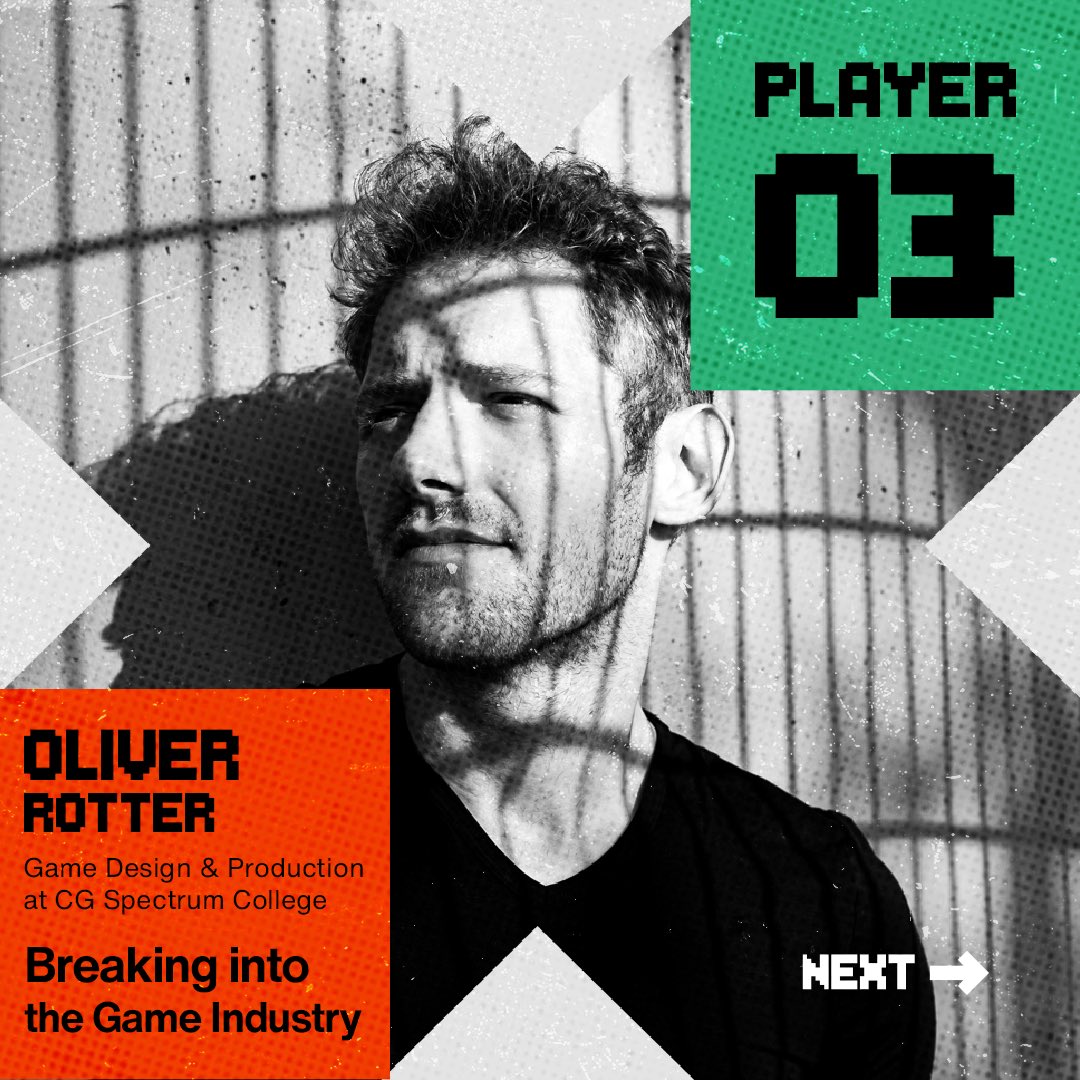 gameconf_am's tweet photo. At this Stage of the #Game, we are thrilled to announce our next speaker who has joined #GCA2022. Meet next #Player03:
🎙Speaker: @Oliver_Rotter, Game Design & Production at @CGSpectrum College of Digital Art and Animation
🔸Topic: Breaking into the #GameIndustry
Stay tuned🎮! https://t.co/g92gPZLGRl