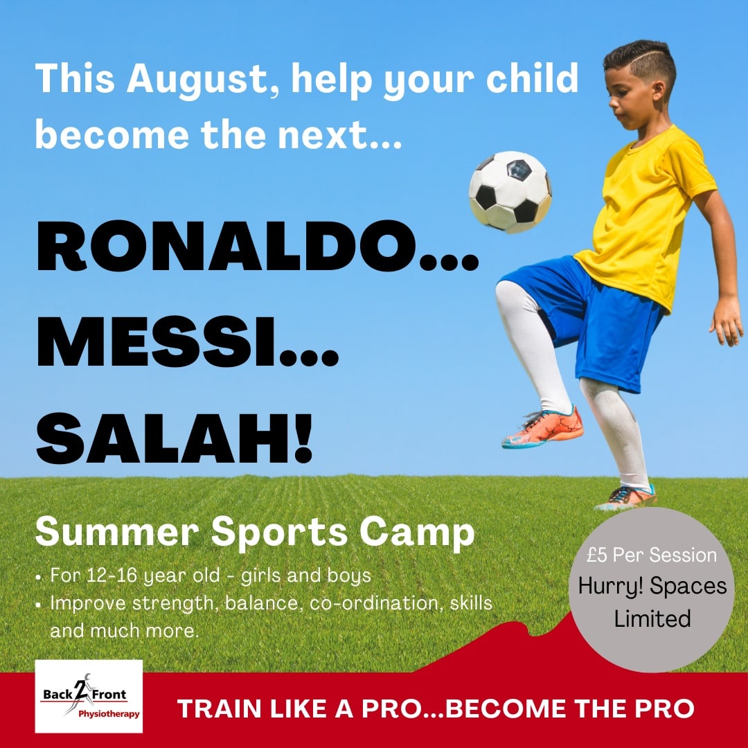 HURRY... ONLY 7 SPACES REMAIN. 

Hone your child's skills, develop their movement patterns, expose them to external load.

Pre season training significantly reduces in season injuries.

Sign your child up for a structured programme full of fun, drills and skills in August.