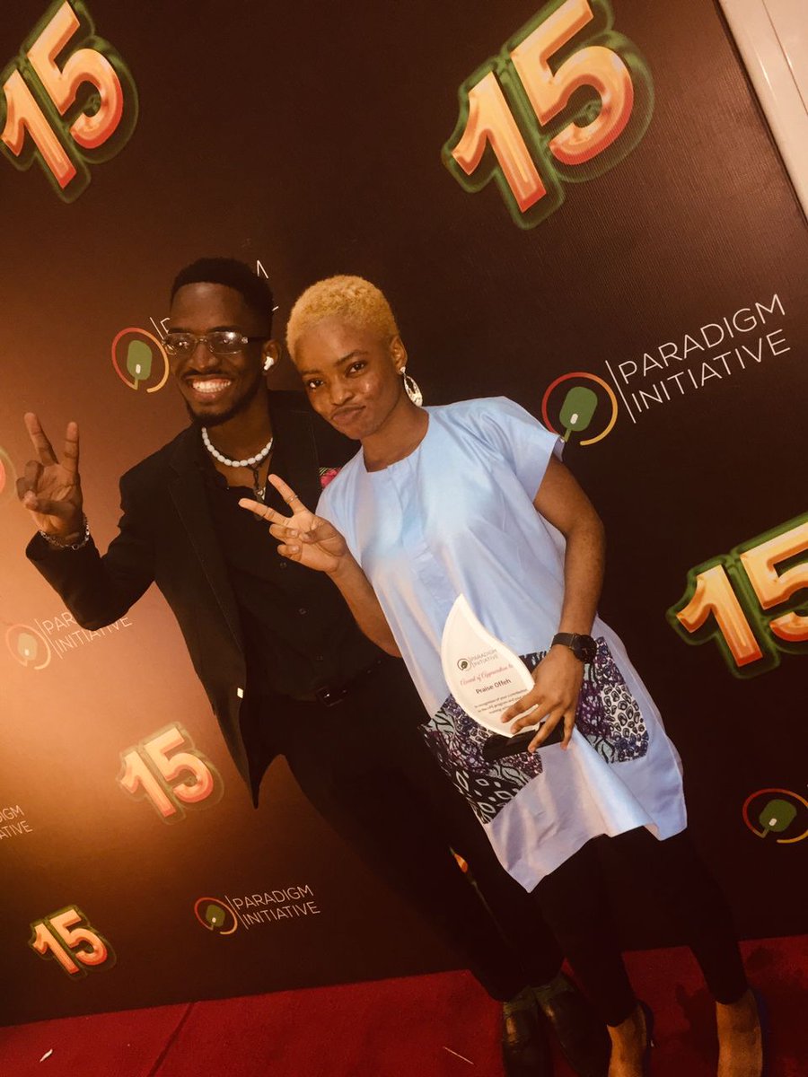 PraiseOffeh's tweet photo. Thank you @ParadigmHQ
And congrats on your 15th anniversary.🎉🎉
#PINAt15 https://t.co/CKfoWFwB6q