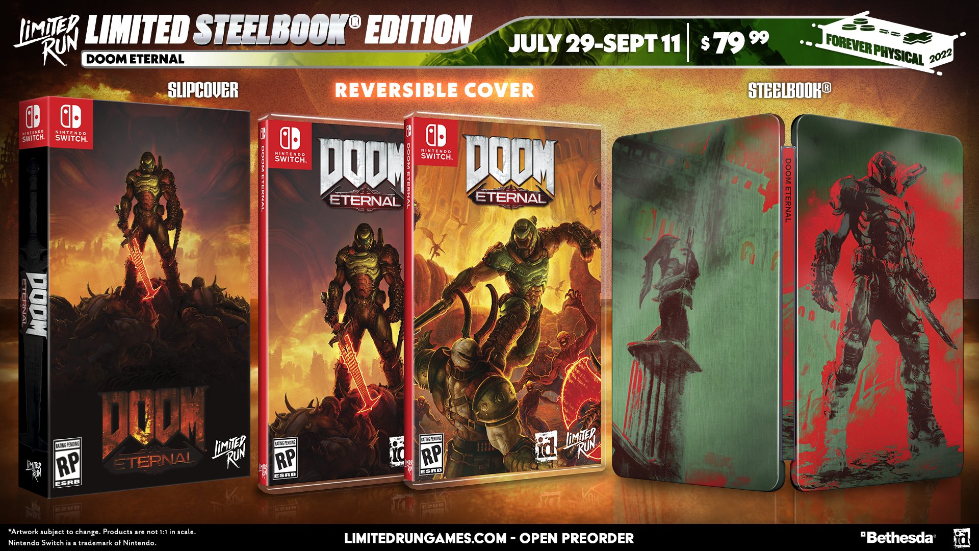 Doom eternal nintendo. Doom Eternal на свитч. Doom 16 Nintendo Switch. Дум коллекционное издание на Нинтендо свитч.