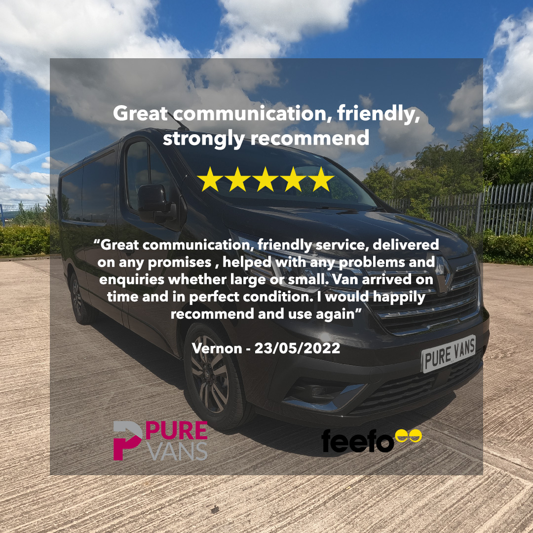 'Great communication, friendly, strongly recommend' ⭐ It fills us with pride knowing we have left this impression on one of our customers after their first purchase. Thank you for your business Vernon and the great review. We look forward to hearing from you again. #feefo