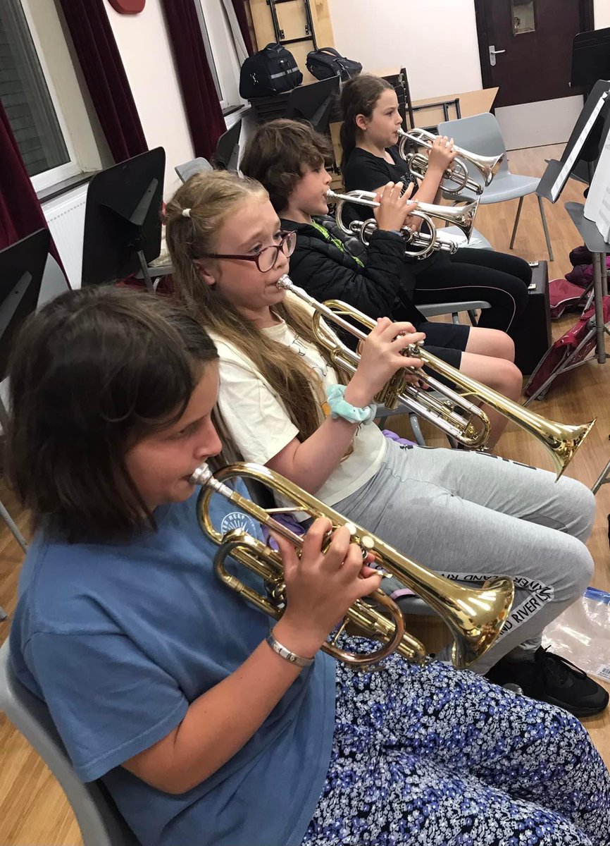brassatbont1's tweet photo. One Concert down, two new members and already working on new music - go Brass@Bont Academy beginners! https://t.co/tTn1Uj43cS
