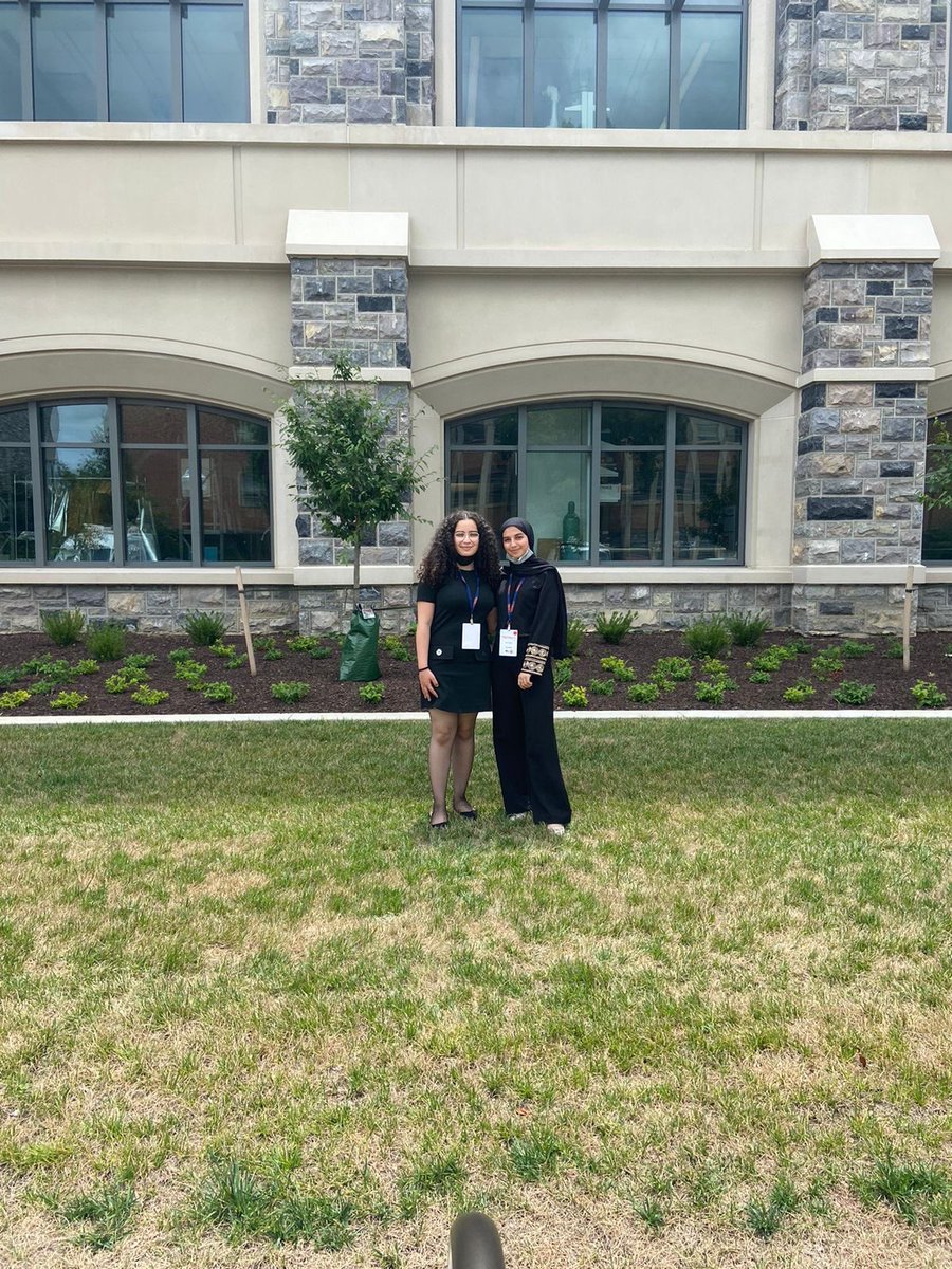VTechRoad's tweet photo. We are super proud of our amazing VTech Road graduates Tala abu Jaber and Hind Wihaidi who have been chosen to represent Palestine in @TechGirls international program.Tala and Hind are currently in USA and are working on initiatives to help empower females via VTech Road platform https://t.co/tXuiHu7gCd