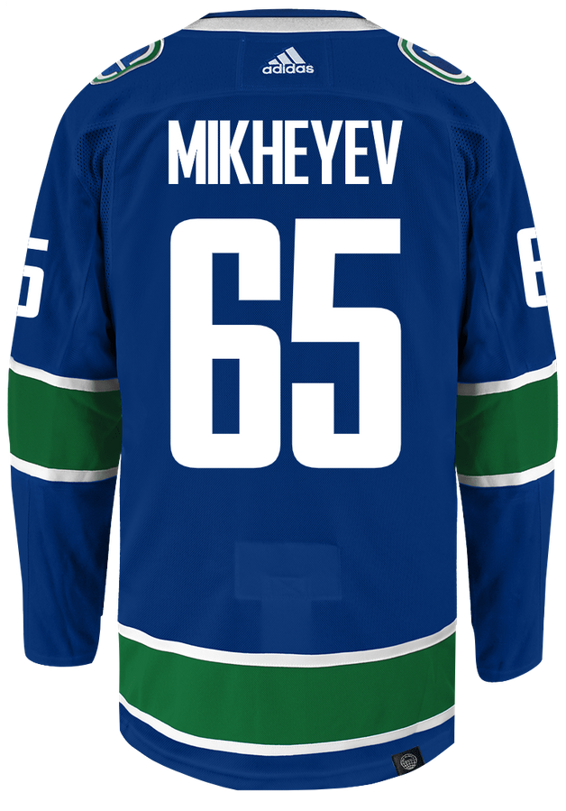 Ilya Mikheyev Reverse Retro 2.0 2022 Vancouver Canucks Navy Jersey  Authentic Primegreen #65