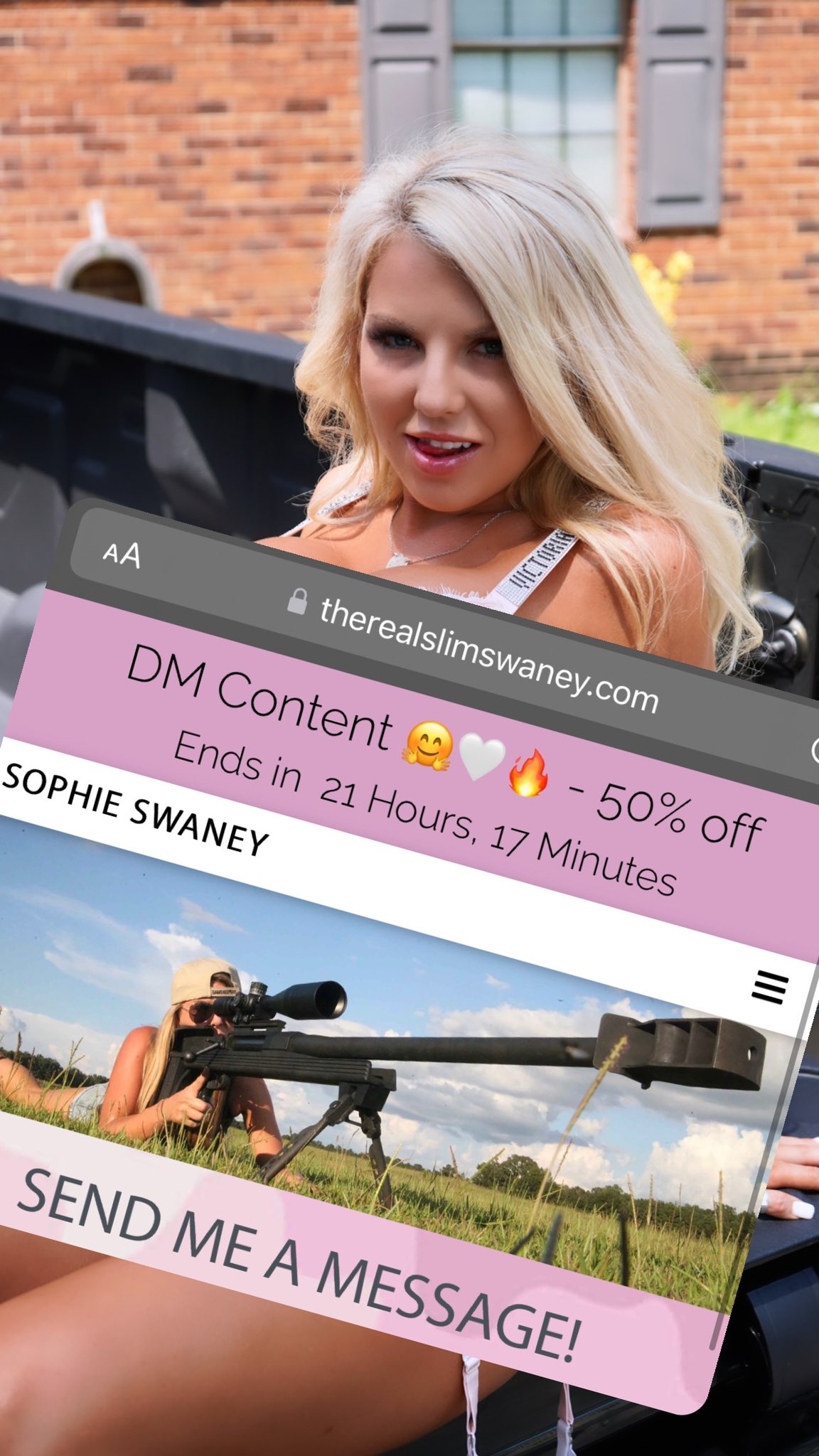 Sophie Swaney on Twitter: "Less than 24 hours of my website sale - 50%