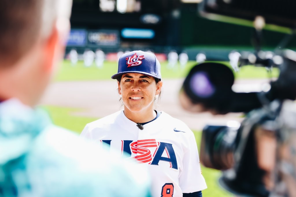 Getting the word out about women in baseball. 

Special thanks to the <a href="/Twins/">Minnesota Twins</a> and local media for coverage about our team 🎥