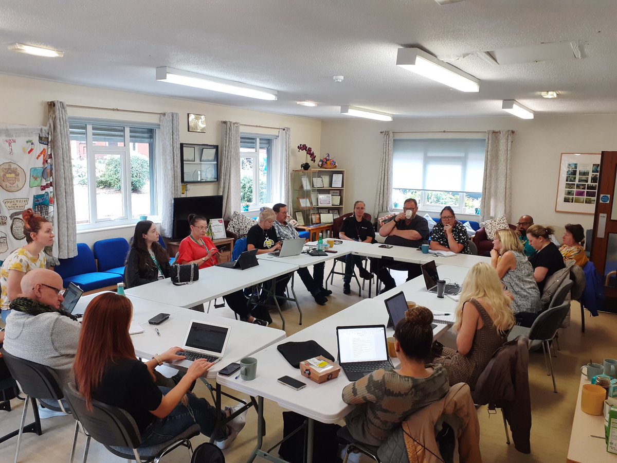 Great discussion at today's planning meeting for Vine St Park event. Date confirmed, 3rd Sept 🙂 from 12pm-4pm. More details to follow, for now, make a 📝 in your diary ! #communities
<a href="/CllrJulieReid/">Julie Reid</a> <a href="/OneMcr/">One Manchester</a> @Arconhousing <a href="/DebdaleNature/">Debdale Nature Centre</a> <a href="/MSVHousing/">MSVHousing</a> <a href="/SouthwayHousing/">Southway Housing Trust</a> 
@HMHCmcr