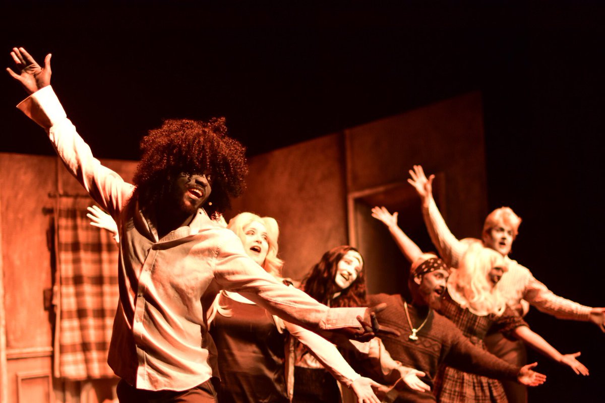 Our production of Night of the Living Dead! the Musical! Was great fun. All our hard work paid off 🧟‍♀️🧟