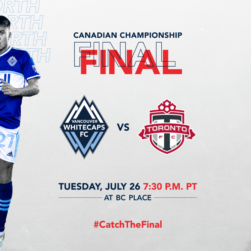 WhitecapsFC's tweet photo. The #CanChamp story so farโฆ
#CatchTheFinal tomorrow at 7:30PM @ BC Place ๐
#VWFC | #VANvTOR