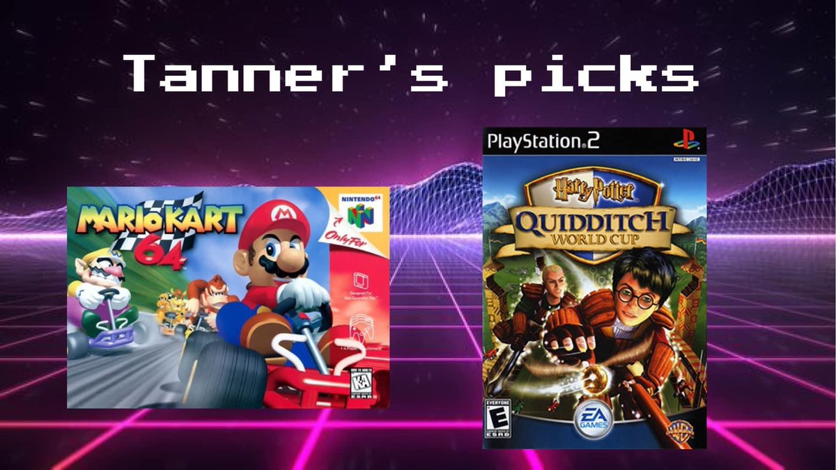 RetroJammers's tweet photo. Season 5 games! #podcast #RETROGAMING #espn2k5 #hotshotsgolf #mariokart64 #quidditch #nbajam #topgear https://t.co/O7hymjXav2