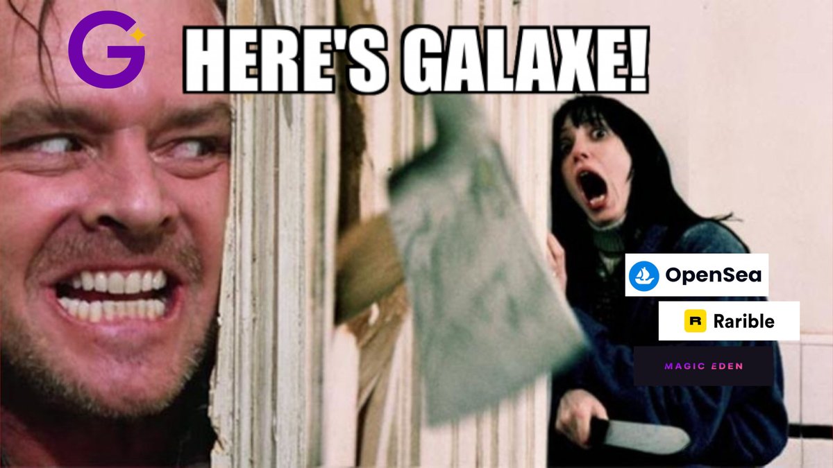 RodSoCold's tweet image. 😱 @OfficialGalaxE coming for that #1 spot 🏆 It's only a matter of time until everyone realizes that we have the best #NFT platform 💯 #GalaxE supports 6 different blockchains 👍 The other marketplaces have less 👎

#Galaxians #crypto #NFTs #NFTCommunity #cryptocurrency