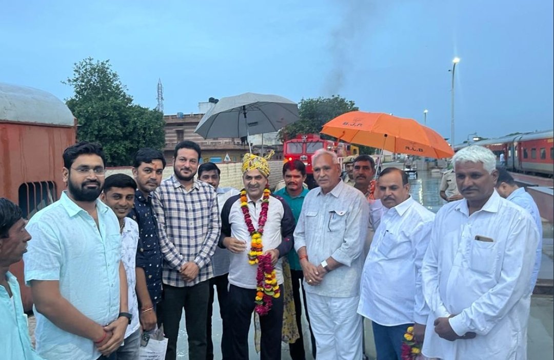 nagaur_bjp's tweet photo. केंद्रीय राज्यमंत्री डॉ संजीव बालियान का नागौर लोकसभा प्रवास मेडता,खरनाल,जिला कार्यालय,खिंवसर https://t.co/sRW4YWSTIR