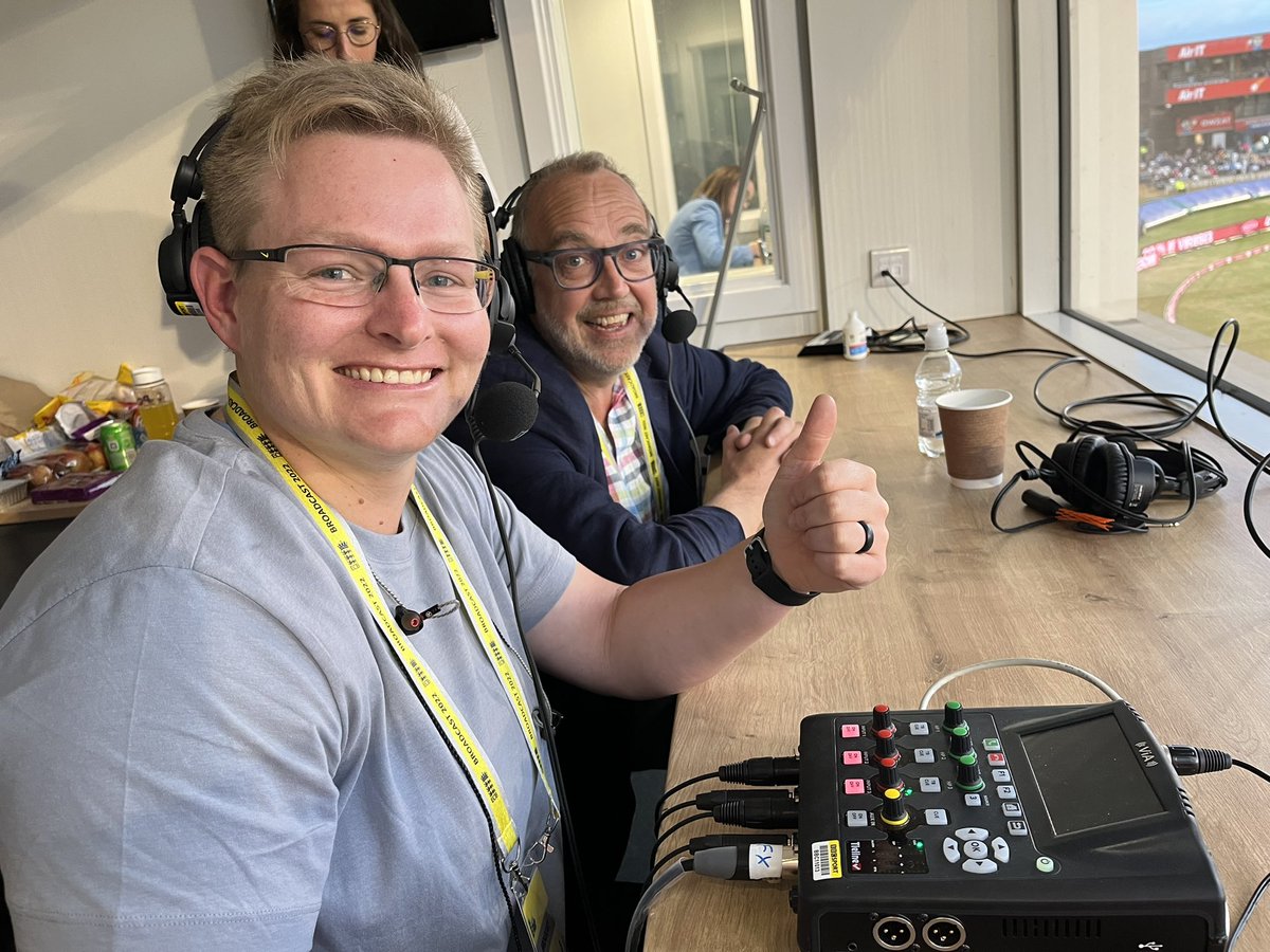 cswift3110's tweet image. An absolute delight to have @zella15j with us on @bbctms 

She is offering excellent insight and seems to be enjoying her time with @norcrosscricket