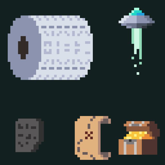 Bird_Buttocks's tweet photo. What #Cryptic messages are written on your toilet paper? Does it contain proof of extra terrestrial life forms? Ancient texts? Or maybe a secret map leading to hidden treasures!

#pixel_dailies @Pixel_Dailies #pixelart https://t.co/iMFDhiClOz