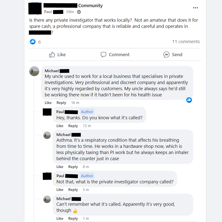 Michael1979's tweet photo. Tried to be helpful on Facebook today 👍 https://t.co/PYRZ4fhcLt