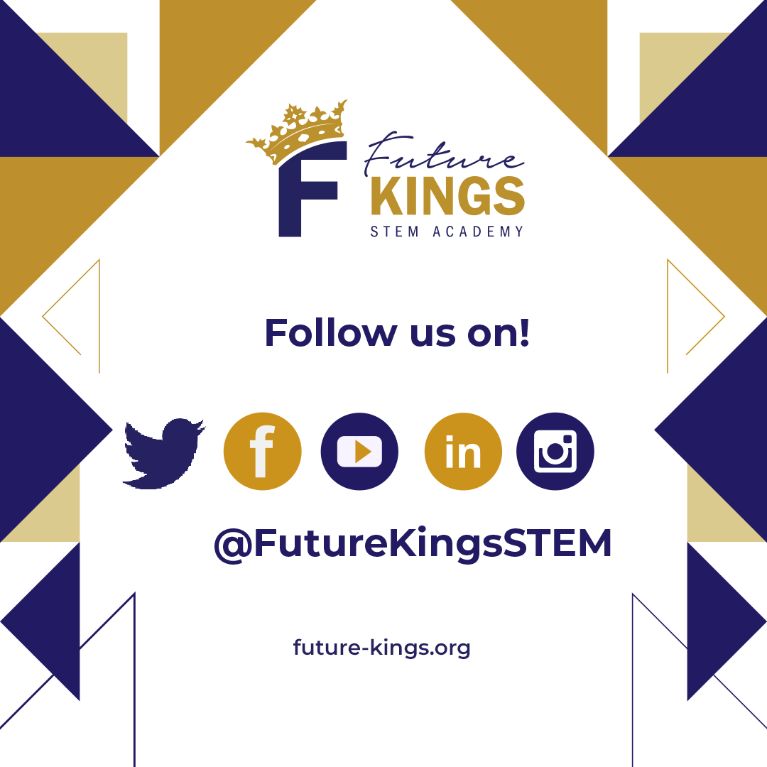 Follow us on social media <a href="/FutureKingsSTEM/">FutureKingsSTEM</a>