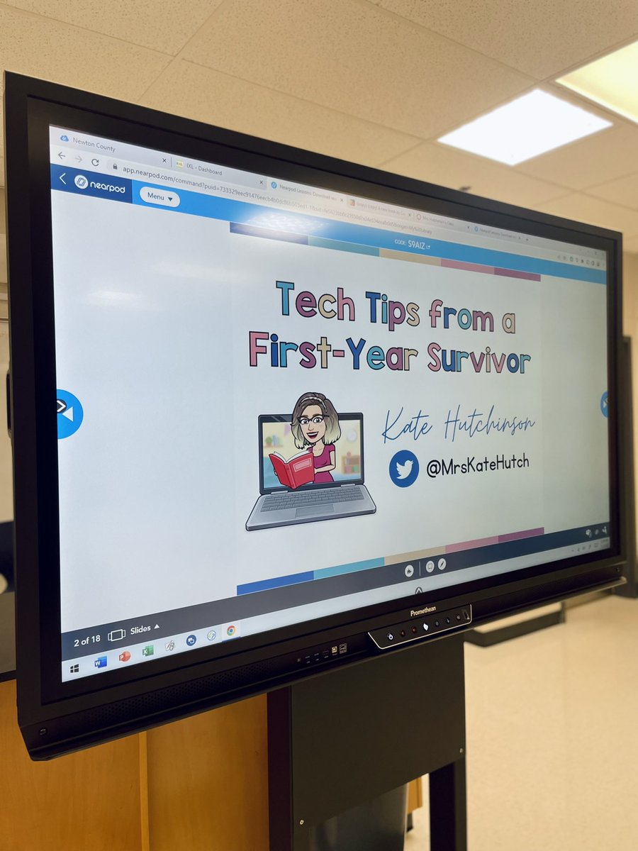 Hey, new NCSS teachers (or veteran teachers who are looking to spice up their instruction)!😉 Come hang with me and get the inside scoop on how to go from surviving to thriving with tech tips just for you! #ncssbethebest #ncsst4t