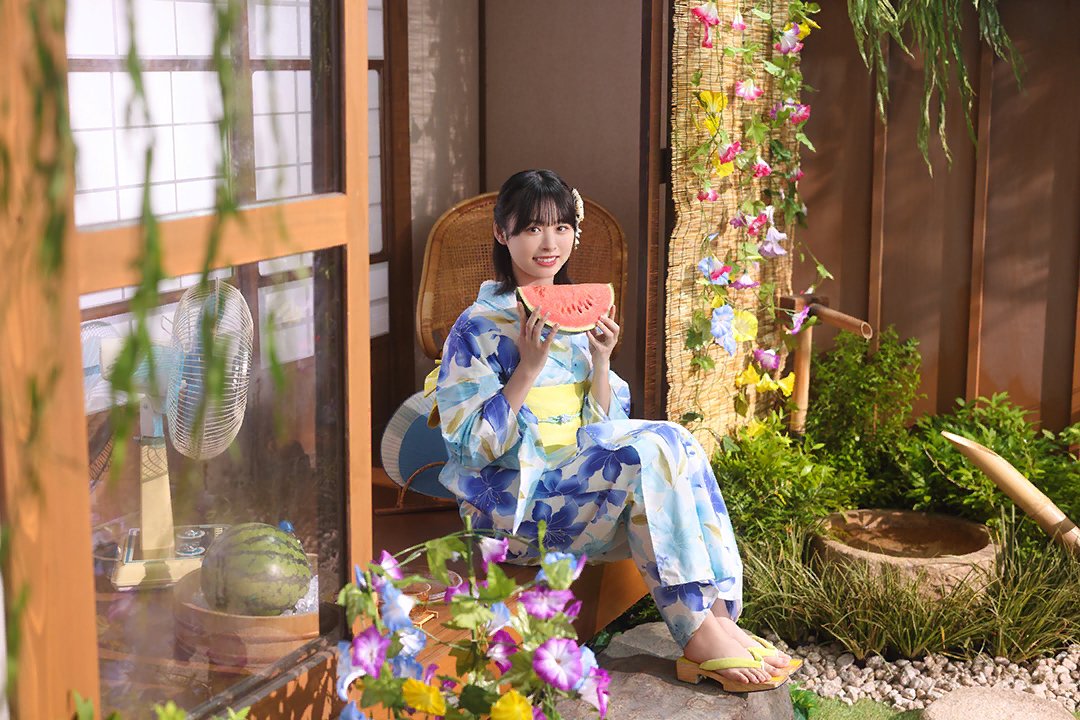 清夏彩る涼の装　髙橋未来虹

#ユニエア 
#髙橋未来虹