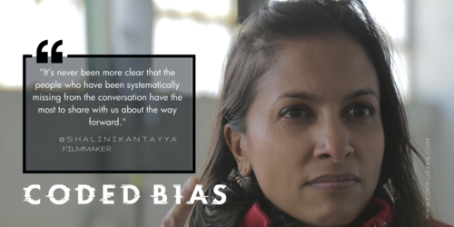 Sherlock_Bio's tweet photo. Thank you, @shalinikantayya, for joining Sherlock's Magnify #DEI Group for a Q&amp;A about the film @CodedBias! 

"Algorithmic justice is the undone work of the civil rights movement." - Shalini Kantayya

#ArtificialIntelligence #EquitableAI
Take action here: 
https://t.co/E93I2Ce0DO https://t.co/rtEKMaEvKK