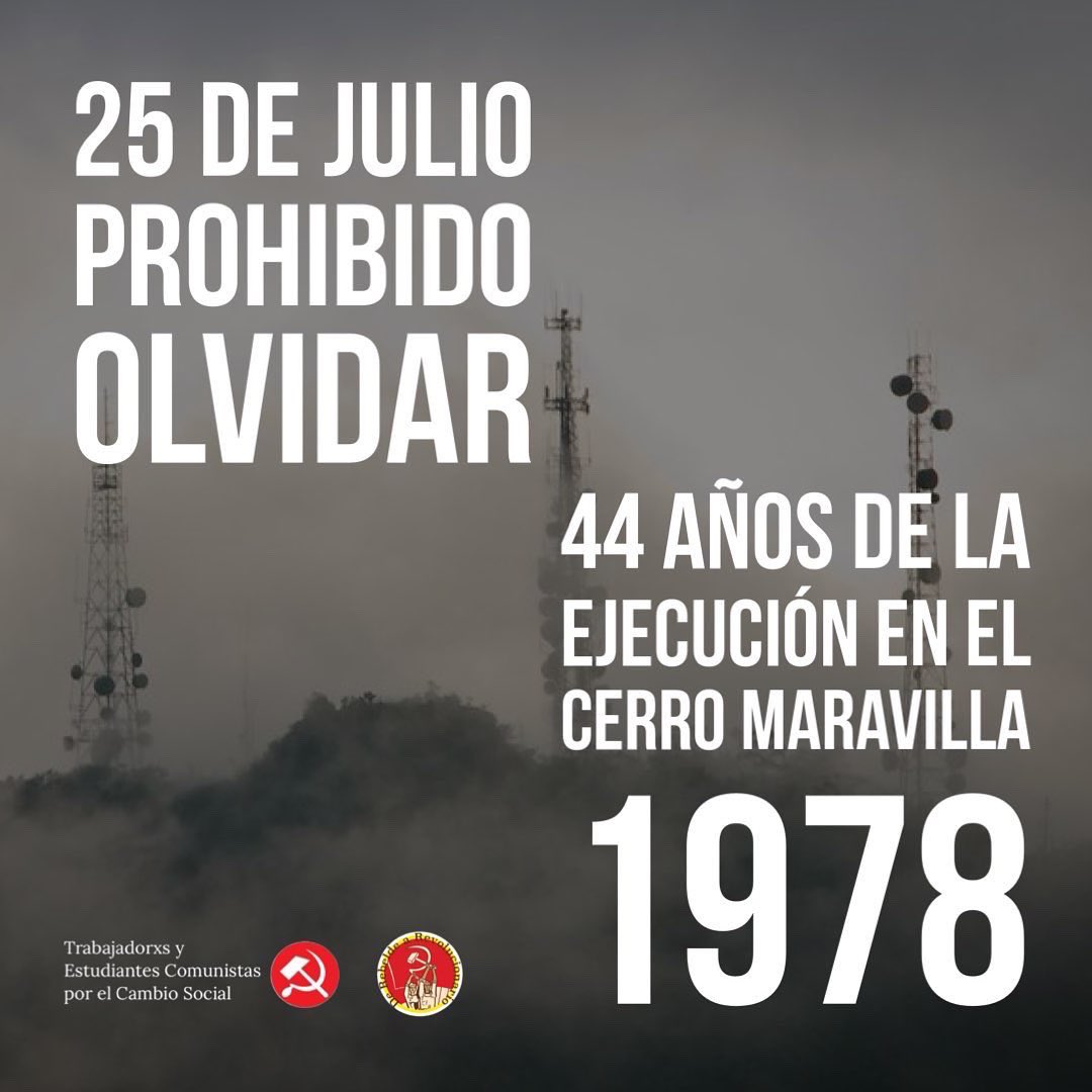 ¡PROHIBIDO OLVIDAR!

Accede al artículo completo:

derebeldearevolucionario.com/2022/07/25/a-1…

#25deJulio #PuertoRico #CerroMaravilla
