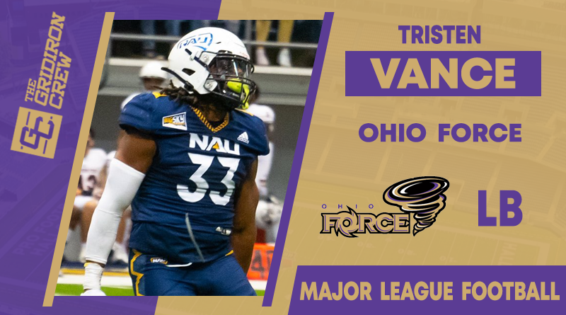 One of our Class of 2022 Pro Prospects, Tristen Vance @1tristenvance_, was ranked by @insideMLFB as one of the top 15 LBs in the @MLFBofficial this upcoming season. Top 15 #MLFB LBs: sportsgamblingpodcast.com/2022/07/23/top… Pro Prospect Interview: thegridironcrew.com/tristen-vance-…