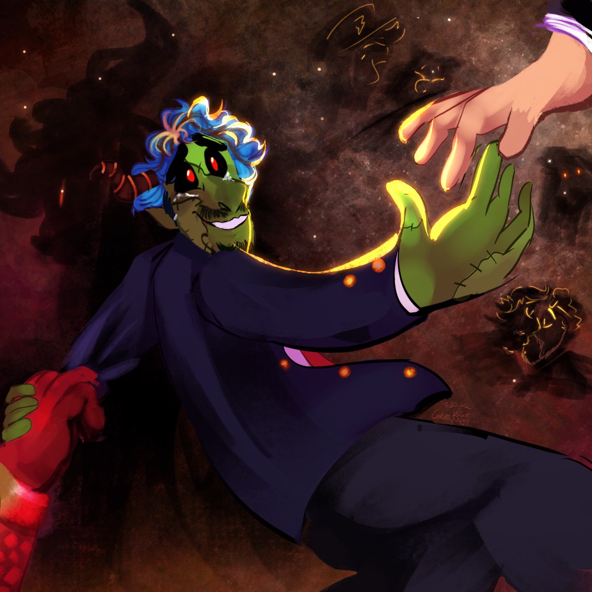 grailknghtmonty's tweet photo. i need you how all the mountains reach into the sky
like my hands, hold your face as we cry-
i promise to stay.
#mianitefa #tomsyndicate #tomsyndicatefanart https://t.co/z8dWHUgDda