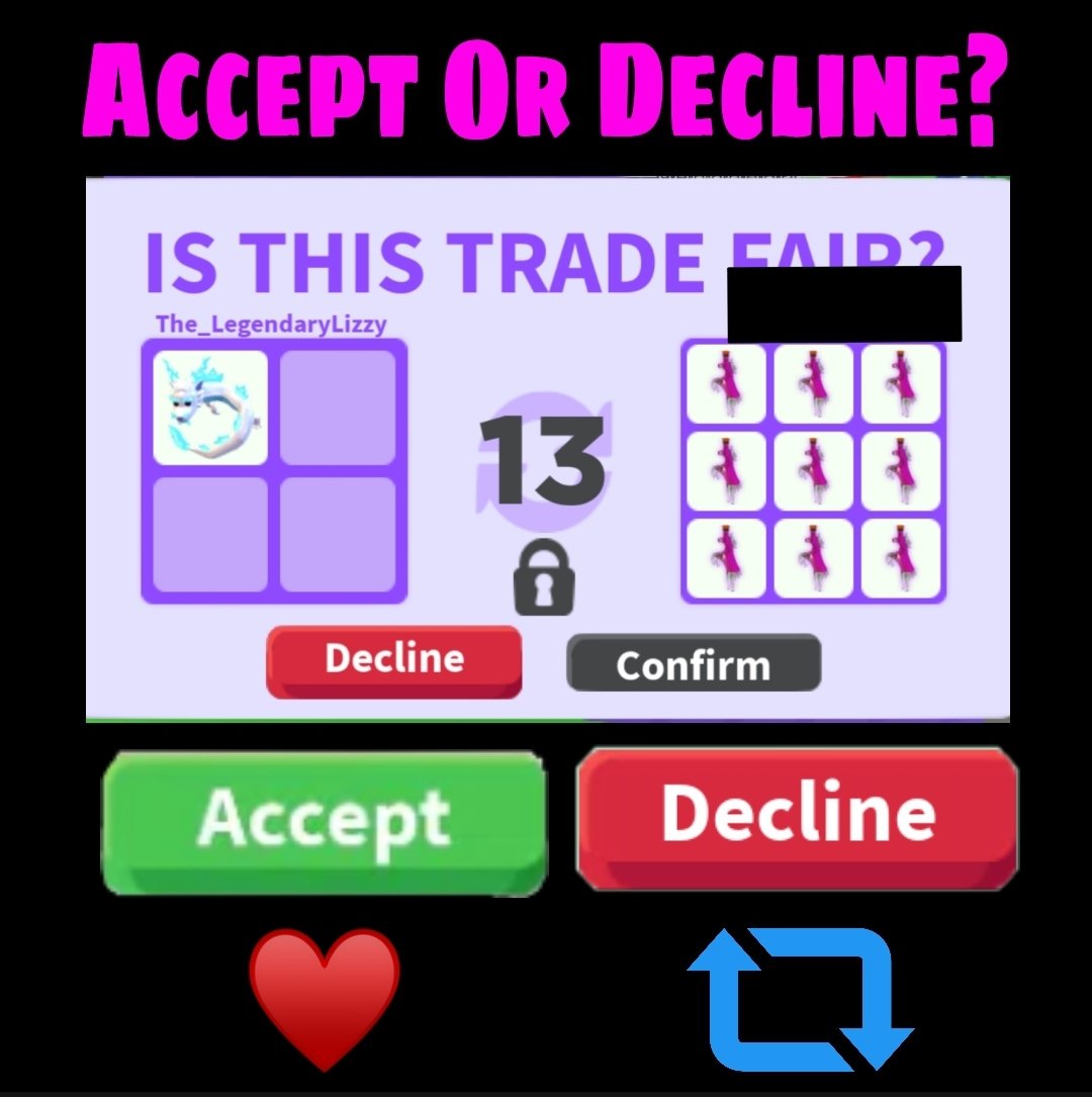 💎 Legendary Lizzy 💎 on Twitter "Accept or decline? I accepted 😬 https