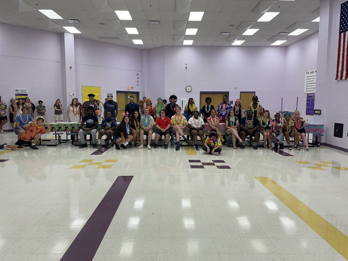 Our Marching Pride Seniors after their final walk