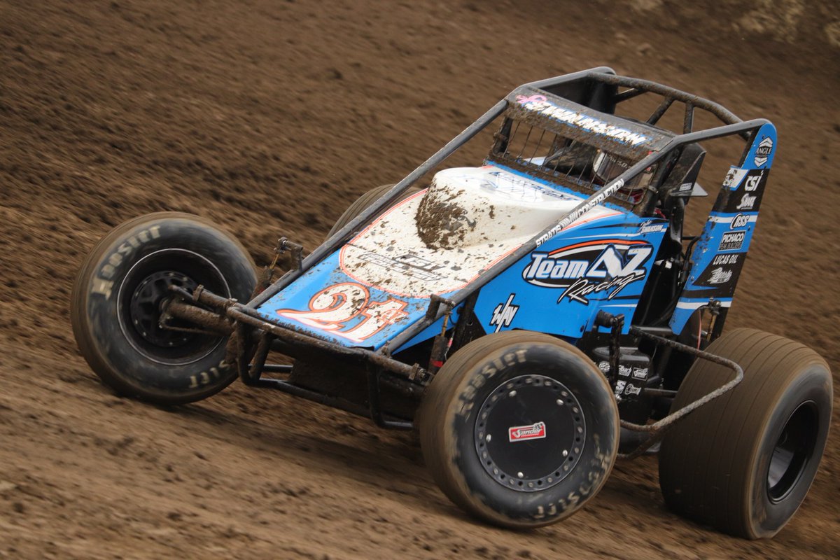LongStImages's tweet image. Hot laps at Circle City!

#SprintWeek #USAC #Sprintcars