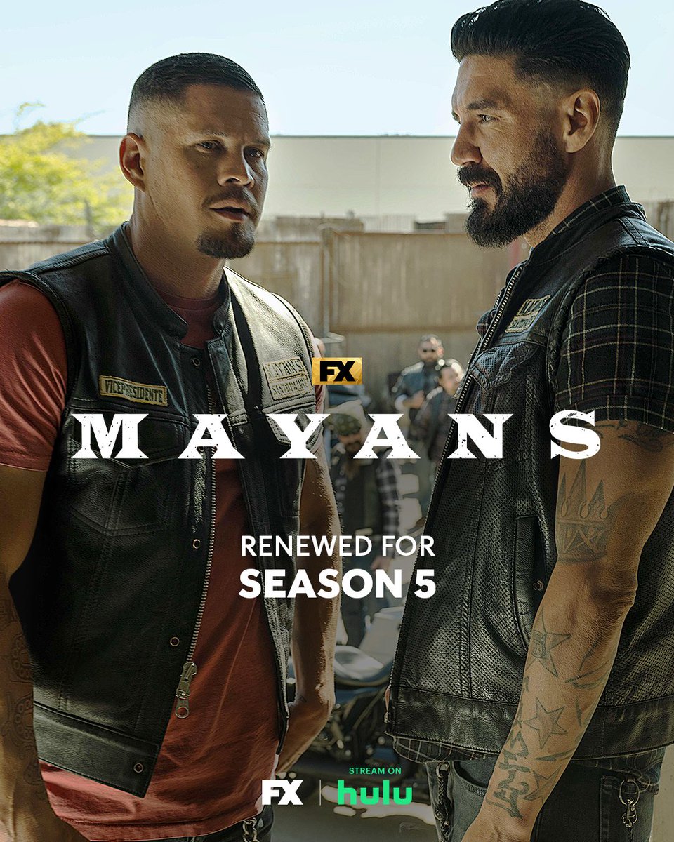 The road doesn't end here. @MayansFX is returning for season 5.