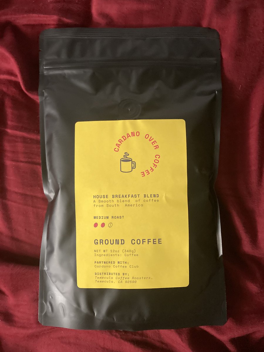 NOODZ 🍜 (@cardanonoodz) on Twitter photo Just got this @TheADAcafe “Cardano Over Coffee” Coffee. Thanks <a href="/HEROsPool/">HERO Earth Node 🌴</a>! ☕️🔥🚀 Just got this @TheADAcafe “Cardano Over Coffee” Coffee. Thanks <a href="/HEROsPool/">HERO Earth Node 🌴</a>! ☕️🔥🚀