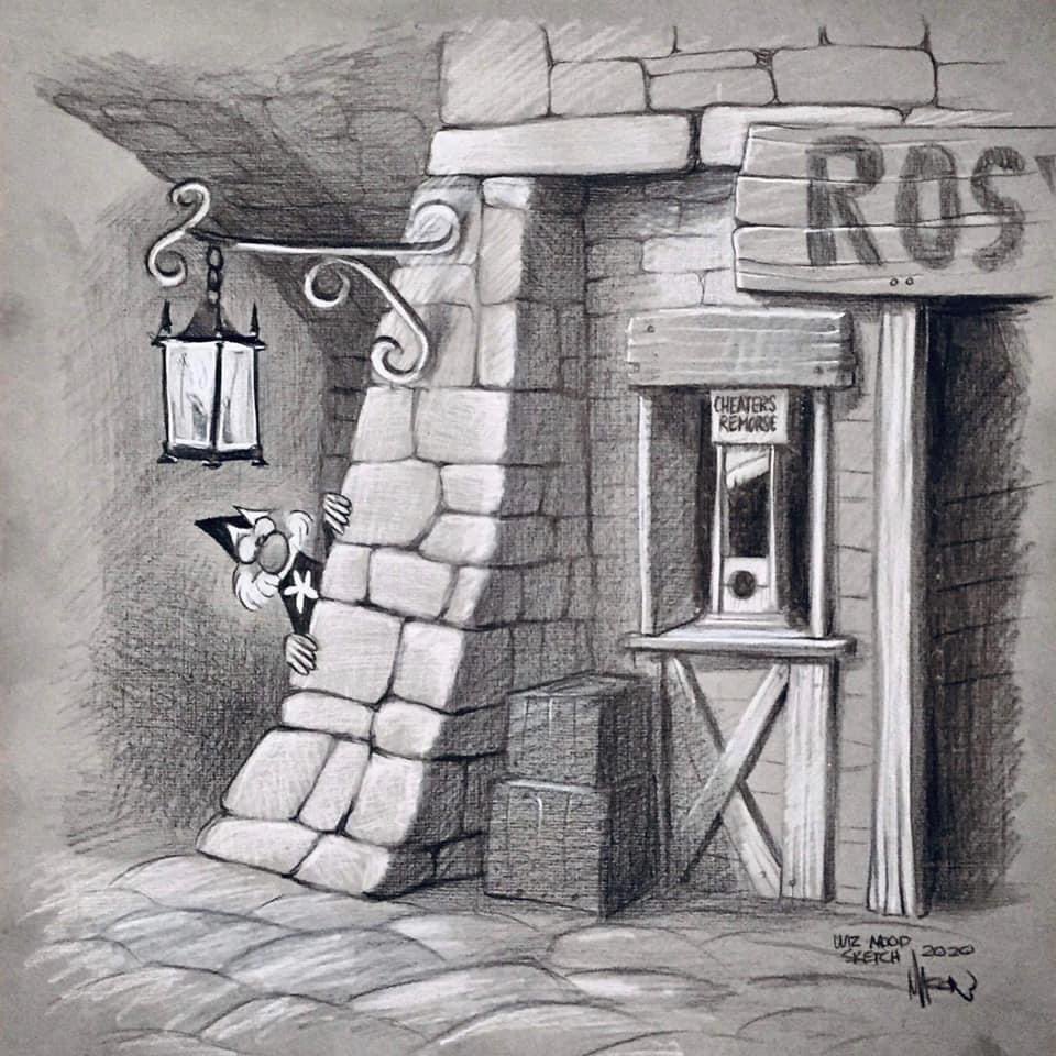 Another #wizardofID concept sketch for a TV pitch back in 2020. Feels like 100 years ago😅