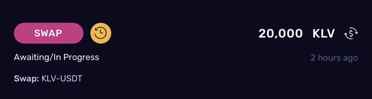 avocolor_nft's tweet photo. What a great bullsh*t “Swap your Crypto Instantly” I’ve been waiting for my tokens for two hours, I’ve contacted support and I’ll receive my money within 12/24 hours. What an as*h*le. What do you have to say about it? I who should change the writing  @klever_io @dio_ianakiara https://t.co/cipAZp7Vp8