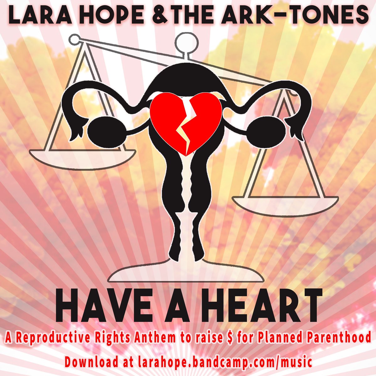 In light of recent events, we wrote and recorded a reproductive rights anthem to raise $ for <a href="/PPact/">Planned Parenthood Action</a> “Have A Heart” will be released this Friday. Pre-download it now at larahope.bandcamp.com/music
100% of donations go to the cause!