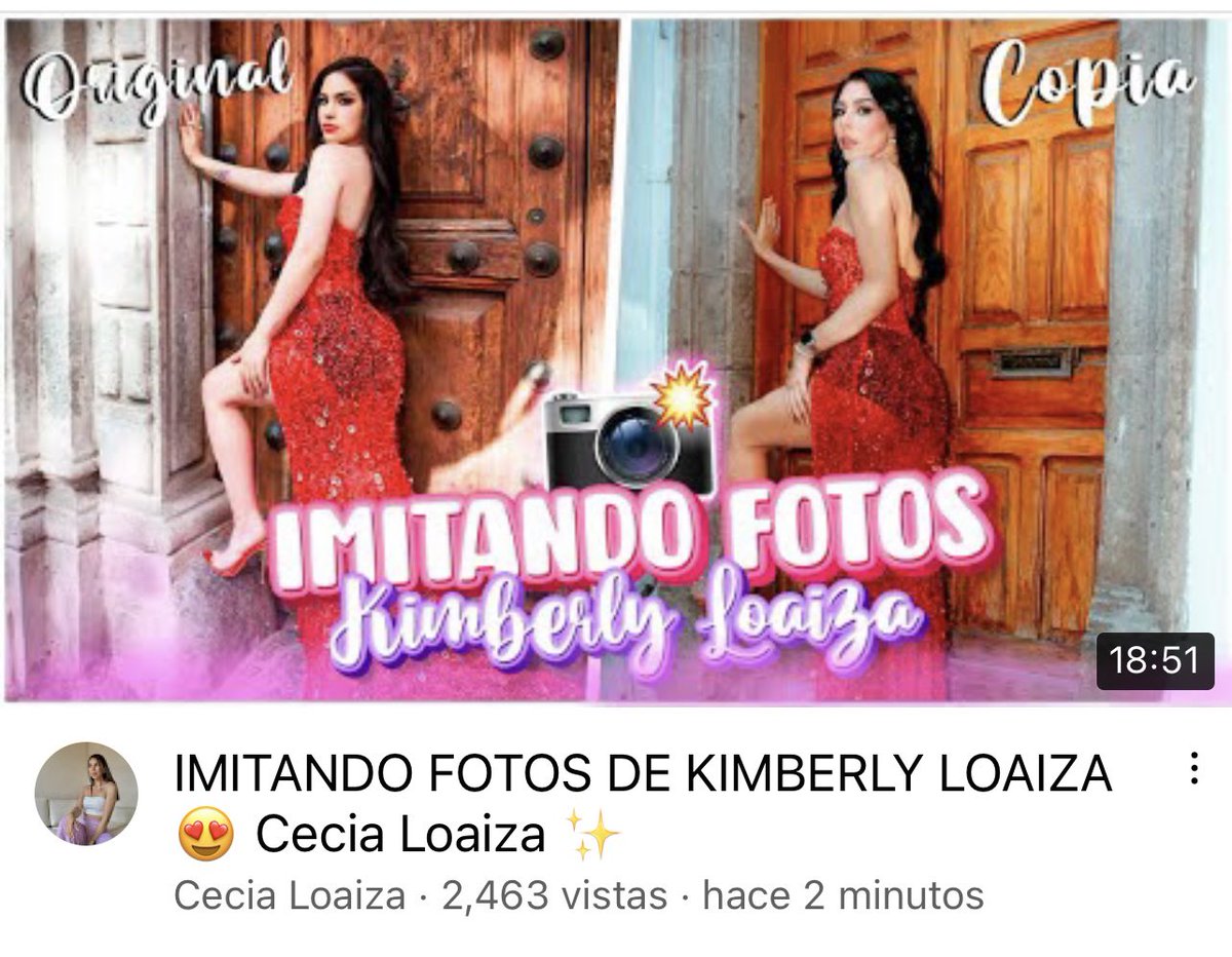 cecialoaiza_'s tweet photo. Hay nuevo video en el canal 👀💕

https://t.co/N0ebldbzOx https://t.co/zrT4Ba1UzA